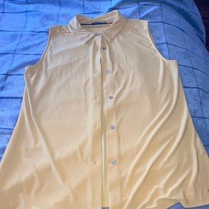 Yellow Tommy hilfigure dress-shirt